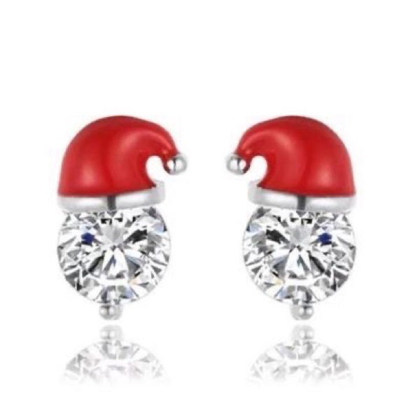 Absolutely Beautiful Christmas Set Stud Earrings 2 Pairs - Picture 6 of 10